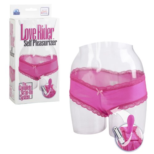 California Exotic Novelties Love Rider Self Pleasurizer, Pink, 0.16 Pound image